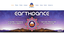 Desktop Screenshot of earthdancecapetown.co.za